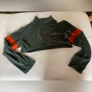 Cropped Long Sleeve Turtle Neck